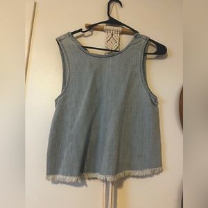 NWT ⭐️ aerie denim tank top